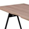 Work Plus CONPAS DESK 会議用テーブル 作業台 ワークテーブル ミーティングテーブル 作業用 木製 コンパスレッグ 幅1200×奥行600×高さ720mm-4