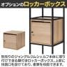 [オプション]Work Plus JUNGLE-GYM SHELF LOCKER ジャングルジムシェルフ専用ロッカー 鍵付き 幅376×奥行400×高さ377mm-6