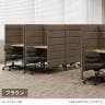 Work Plus×オフィスコム KOMORICA PANEL DESK パネルデスク 集中ブース 個室ブース 机付き モニターアーム取り付け可能 休憩 幅1000×奥行700×高さ1400mm-3