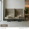 Work Plus×オフィスコム KOMORICA PANEL SOFA パネルソファ 集中ブース 個室ブース パネルブース 1人用 幅1000×奥行700×高さ1400mm-3