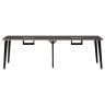 Work Plus HOUGAN DESK ホウガンデスク 2連 4人用 ミーティングテーブル 会議用テーブル 作業台 机 配線BOX ブラック脚 クランプ取り付け可能 幅2400×奥行1200×高さ720mm-19