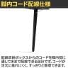 Work Plus HOUGAN DESK ホウガンデスク 3連 6人用 ミーティングテーブル 会議用テーブル 作業台 机 配線BOX ブラック脚 クランプ取り付け可能 幅3600×奥行1200×高さ720mm-7