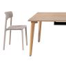 Work Plus HOUGAN DESK ホウガンデスク 3連 6人用 ミーティングテーブル 会議用テーブル 作業台 机 配線BOX 木目脚 クランプ取り付け可能 幅3600×奥行1200×高さ720mm-4