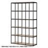 Work Plus×オフィスコム JUNGLE-GYM SHELF BOARD SET ジャングルジムシェルフセット ボード付き 2列5段 オープン シェルフ 棚 収納 幅820×奥行400×高さ2025mm-19