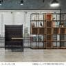 Work Plus JUNGLE-GYM SHELF BOARD SET ジャングルジムシェルフセット ロッカーBOX付き 3列3段 シェルフ 棚 収納 幅1220×奥行400×高さ1235mm-6