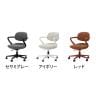 Work Plus×オフィスコム ARISTA CASTER CHAIR アリスタキャスターチェア オフィスチェア 事務椅子 キャスター付き 高さ調節可能 肘付き 布張り 在宅ワーク テレワーク-1