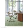 Work Plus ARISTA CASTER CHAIR アリスタキャスターチェア オフィスチェア 事務椅子 キャスター付き 高さ調節可能 肘付き 布張り 在宅ワーク テレワーク-3