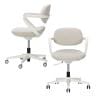 Work Plus ARISTA CASTER CHAIR アリスタキャスターチェア オフィスチェア 事務椅子 キャスター付き 高さ調節可能 肘付き 布張り 在宅ワーク テレワーク-8