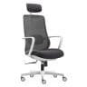 Work Plus CIRCLE OFFICE CHAIR オフィスチェア 事務椅子 キャスター付き 高さ調節 肘付き 背メッシュ ヘッドレスト ロッキング エルゴノミクス 在宅-19