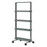 アスプルンド RANGO スチールシェルフ ラック オープンシェルフ キャスター付き 収納棚 オフィス ディスプレイラック 幅900×奥行500×高さ1845mm WorkPlus-19