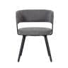 Work Plus LANDOL CHAIR ダイニングチェア ミーティングチェア オフィスチェア デスクチェア おしゃれ 布張り 幅570×奥行550×高さ715mm WorkPlus-3