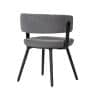 Work Plus LANDOL CHAIR ダイニングチェア ミーティングチェア オフィスチェア デスクチェア おしゃれ 布張り 幅570×奥行550×高さ715mm WorkPlus-5