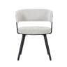 Work Plus LANDOL CHAIR ダイニングチェア ミーティングチェア オフィスチェア デスクチェア おしゃれ 布張り 幅570×奥行550×高さ715mm WorkPlus-6