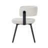 Work Plus LANDOL CHAIR ダイニングチェア ミーティングチェア オフィスチェア デスクチェア おしゃれ 布張り 幅570×奥行550×高さ715mm WorkPlus-7