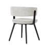 Work Plus LANDOL CHAIR ダイニングチェア ミーティングチェア オフィスチェア デスクチェア おしゃれ 布張り 幅570×奥行550×高さ715mm WorkPlus-8