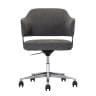 Work Plus NOG CASTER CHAIR ミーティングチェア オフィスチェア デスクチェア キャスター付き 昇降 布張り 幅650×奥行650×高さ800～865mm WorkPlus-3