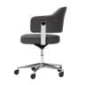 Work Plus NOG CASTER CHAIR ミーティングチェア オフィスチェア デスクチェア キャスター付き 昇降 布張り 幅650×奥行650×高さ800～865mm WorkPlus-4