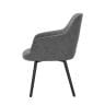 Work Plus HUGGLE ARM CHAIR ミーティングチェア ラウンジチェア オフィスチェア デスクチェア ダイニングチェア 在宅 幅630×奥行630×高さ840mm WorkPlus-3