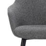 Work Plus HUGGLE ARM CHAIR ミーティングチェア ラウンジチェア オフィスチェア デスクチェア ダイニングチェア 在宅 幅630×奥行630×高さ840mm WorkPlus-8