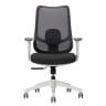 Work Plus SPIRO CHAIR オフィスチェア 事務椅子 ミーティングチェア メッシュ キャスター付き 背ロッキング ランバーサポート 肘付き WorkPlus-4