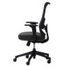 Work Plus SPIRO CHAIR オフィスチェア 事務椅子 ミーティングチェア メッシュ キャスター付き 背ロッキング ランバーサポート 肘付き WorkPlus-5