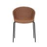 Work Plus DIMPLE CHAIR ミーティングチェア ラウンジチェア オフィスチェア デスクチェア ダイニングチェア 幅540×奥行560×高さ790mm WorkPlus-4