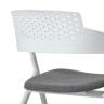 Work Plus FOXON MEETING CHAIR ミーティングチェア 会議用椅子 オフィスチェア 事務椅子 キャスター付き 高さ調節可能 スタッキング セミナー 研修用 WorkPlus-14