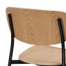 Work Plus MOKUIS SIDE CHAIR 木製椅子 ダイニングチェア サイドチェア オフィスチェア 事務椅子 ミーティングチェア 会議用椅子 カフェ 飲食店 WorkPlus-5