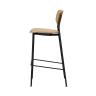 Work Plus MOKUIS COUNTER CHAIR 木製椅子 ダイニングチェア カウンターチェア ハイチェア ミーティングチェア 会議用椅子 背もたれ付き カフェ 飲食店 WorkPlus-2