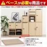 木製パーソナルロッカー 収納ボックス 引き出し付き ダイヤル錠 オールロック仕様 書類投函可能 SB960 幅400×奥行400×高さ400mm-15