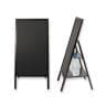 Asmix アスカ 転倒防止 スタンドボード ポスタースタンド 片面 Lサイズ 折りたたみ可能 チョーク・マーカー・マグネット対応 幅520×奥行490×高さ1100mm BB043 ウェルカムボード 案内板スタンド インフォメーションスタンド-2