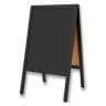 Asmix アスカ A型ブラックボード ポスタースタンド 両面 Mサイズ 折りたたみ可能 チョーク・マーカー・マグネット対応 幅450×奥行435×高さ800mm BB044 ウェルカムボード 案内板スタンド インフォメーションスタンド-19