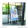 転倒防止アルミ枠ポスタースタンド A1対応 転倒防止機能搭載 両面仕様 表・裏使用可 強風に強い 軽量 アルミニウム製-3
