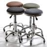 昇降スツール Sten 360度回転座面 キャスター付き PUレザー 幅510×奥行510×高さ435～580mm-2