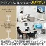 昇降ハンドル付きテレビスタンドTourner(トゥルネ)「42型-65型」-13