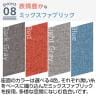 【在庫放出プライス】オフィスチェア DPチェア アームアップ ランバーサポート ロッキング メッシュチェア デスクチェア 肘付き 肘 跳ね上げ 背座一体ロッキング 事務椅子 ライトグレー×ブルー-12