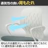 カジュアルタスクチェア ホワイトボディ ウレタン中空キャスター 固定肘 事務用チェア 背ベンディング ミーティングチェア オフィスチェア デスクチェア KW-R125W-11