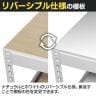 メタル&ウッドラック ランドリーラック 総耐荷重60kg スチールラック オープンラック リバーシブル棚 小型乾燥機 洗濯機 MK-L82N 幅810×奥行510×高さ1510mm-1