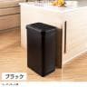 【シルバー:2月下旬入荷予定】EKO ゴミ箱 50L ダストボックス エコノヴァセンサービン 電池式 センサー感知 自動開閉 ハンズフリー操作 静音 スチール製 EK9578-50L-2