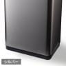 【シルバー:2月下旬入荷予定】EKO ゴミ箱 50L ダストボックス エコノヴァセンサービン 電池式 センサー感知 自動開閉 ハンズフリー操作 静音 スチール製 EK9578-50L-6