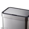 EKO ゴミ箱 70L ダストボックス エコノヴァセンサービン 大容量 電池式 センサー感知 自動開閉 ハンズフリー操作 静音 スチール製 EK9578-2