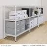 エレクター(ERECTA) フラットシェルフ 棚板・フレーム1枚 スチールラック ワイヤーシェルフ 収納棚 幅900×奥行450mm B1836F オフィス 病院 倉庫-9