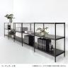 エレクター(ERECTA) フラットシェルフ 棚板・フレーム1枚 スチールラック ワイヤーシェルフ 収納棚 幅450×奥行350mm B1418F オフィス 病院 倉庫-10