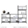 エレクター(ERECTA) フラットシェルフ 連結用天板 棚板兼用1枚 スチールラック ワイヤーシェルフ 収納棚 幅750×奥行350mm B1430F オフィス 病院 倉庫-11