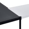 エレクター(ERECTA) フラットシェルフ用連結アドオンシェルフコネクター 2個1セット スチールラック ワイヤーシェルフ B9995CFS-17