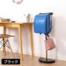 ポールハンガー バックパックスタンド カバン掛け 壁にピッタリ半円台座 スチール製 省スペース 幅330×奥行180×高さ900mm-4