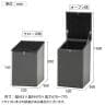大容量 宅配/収納ボックス 簡易防滴 収容量:約150L 鍵付き 外寸:幅520×奥行560×高さ850mm-8