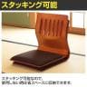 【2脚セット】和座イスクッション付き 業務用 飲食店 旅館 簡単 幅395×奥行520×座面厚さ50mm-8