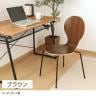 【2脚セット】多目的チェア エピチェア ブラックフレーム ダイニングチェア ミーティングチェア スタッキング可 省スペース 幅480×奥行520×座面高450mm-2