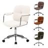 オフィスチェア ルル 座面高さ調節 固定肘付き キャスター付き 椅子 チェア デザインチェア 幅550×奥行670×座面高さ450～540mm デスクチェア 事務椅子